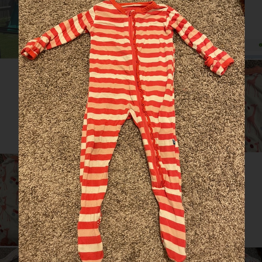 Kickee 6-9mo footie
